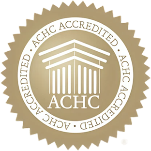 Accredited and certified badge